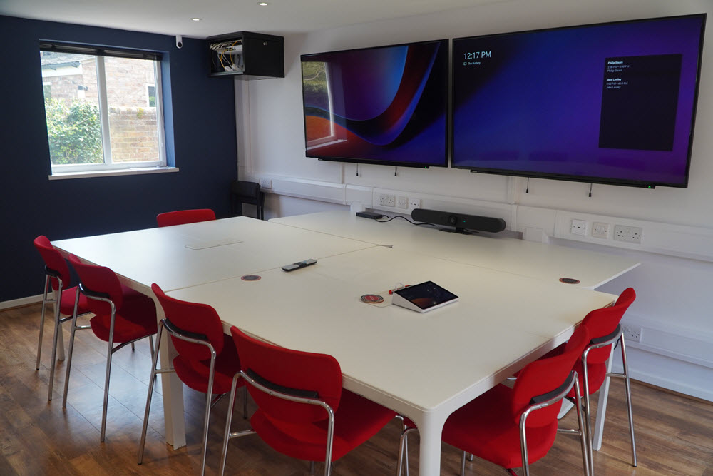 A picture of the newest DriveWorks HQ meeting room.
