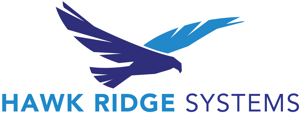 Hawk Ridge System's logo.