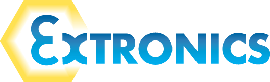 Extronic's logo.