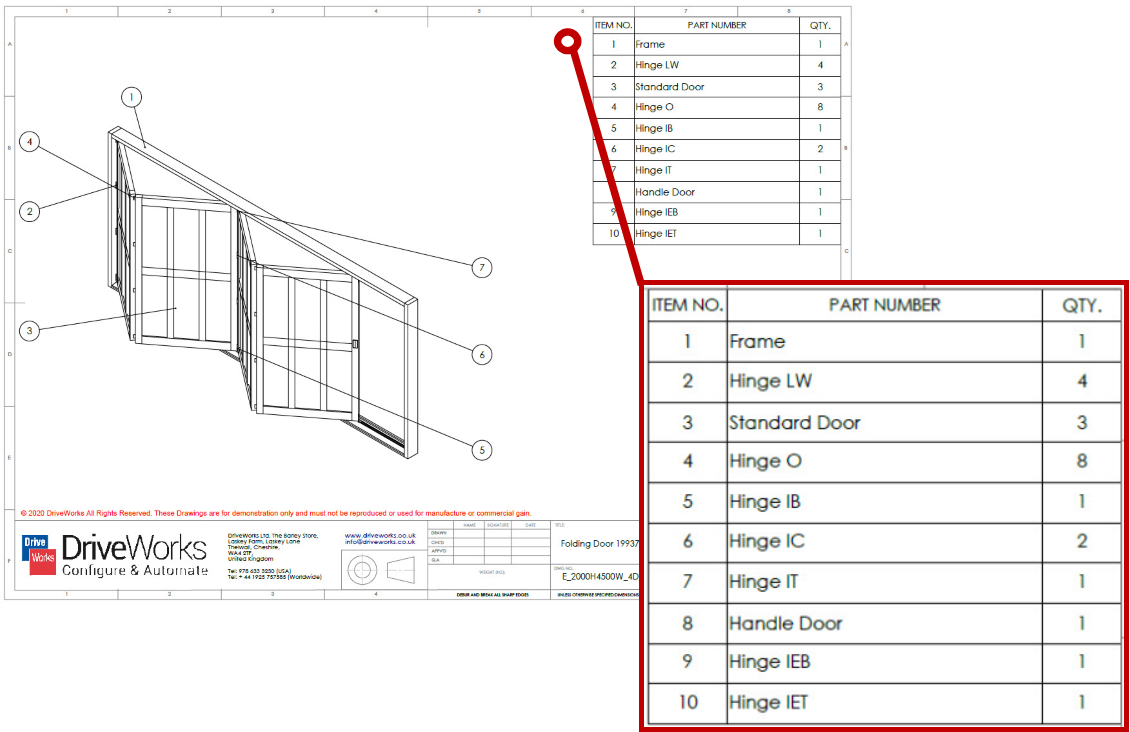 Configure a Folding Door with DriveWorks Pro - DriveWorks