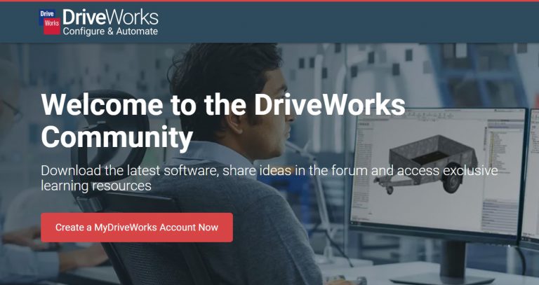 How To Create a MyDriveWorks Community Account - DriveWorks