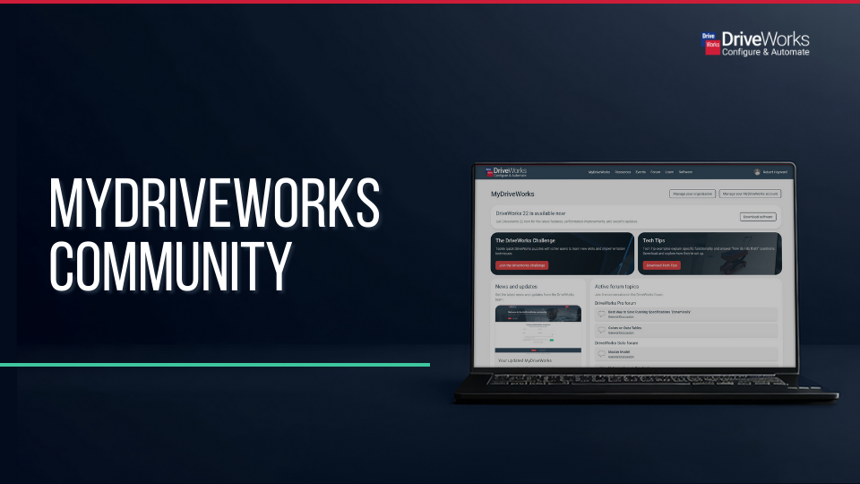 Explore the MyDriveWorks Community