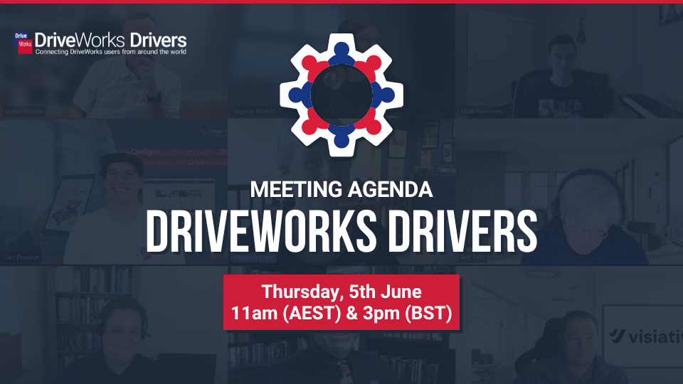 What’s coming up at June DriveWorks Drivers