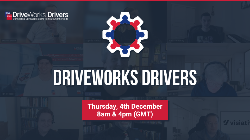 DriveWorks Drivers December 2025 – Registration open