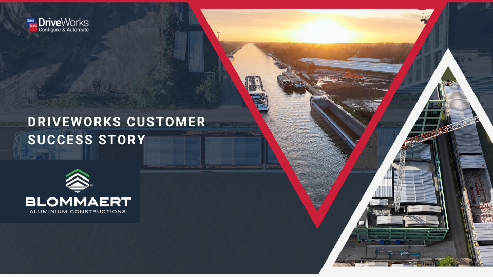 Blommaert automate custom designs and retain engineering knowledge with DriveWorks