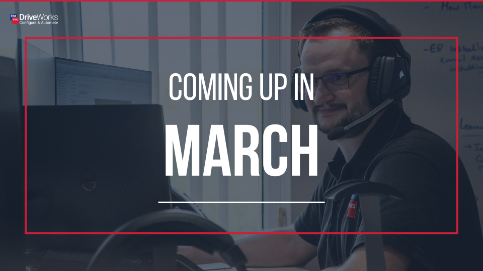 Coming up in March 2026