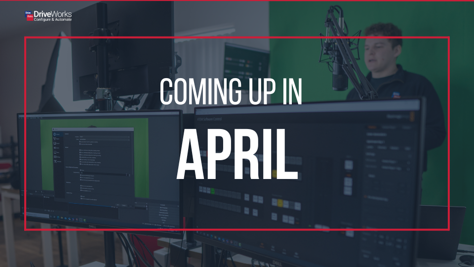 Coming up in April 2026