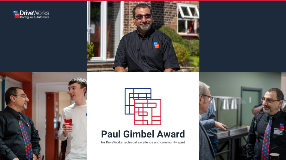 Introducing the Paul Gimbel Award