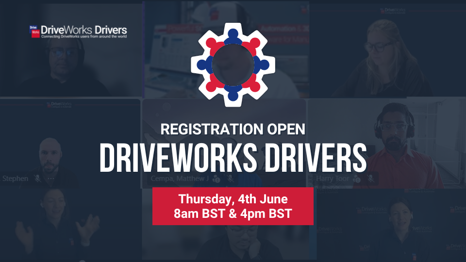 June DriveWorks Drivers registration
